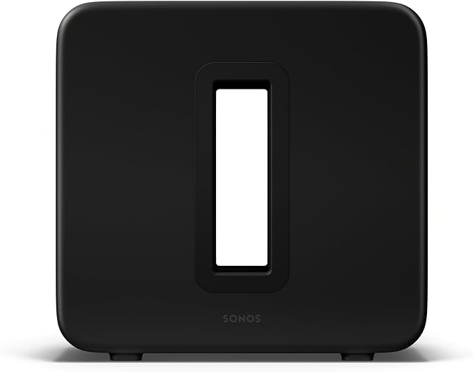Sonos Sub 4 - Wireless Wi-Fi Subwoofer, Black