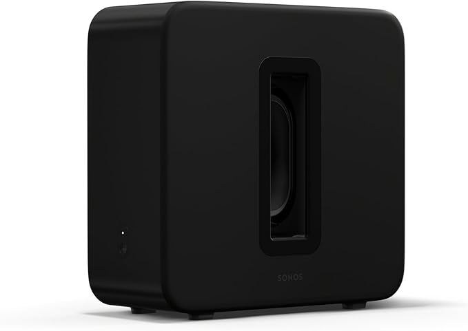 Sonos Sub 4 - Wireless Wi-Fi Subwoofer, Black